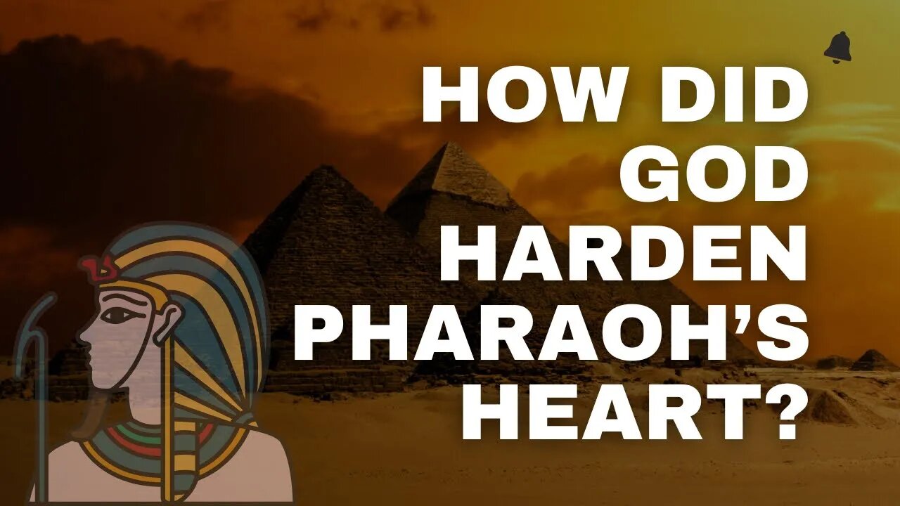 Did God harden Pharaoh’s heart?