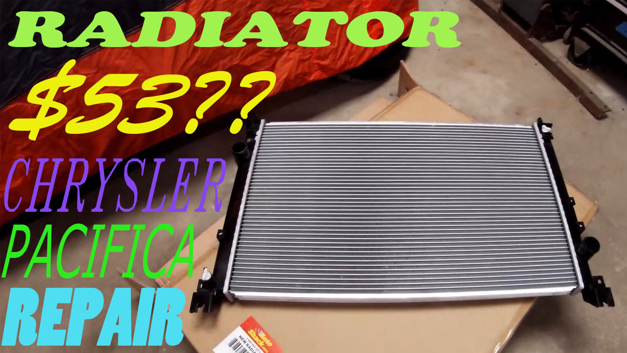 2005 Chrysler Pacifica radiator replacement - Random Garage