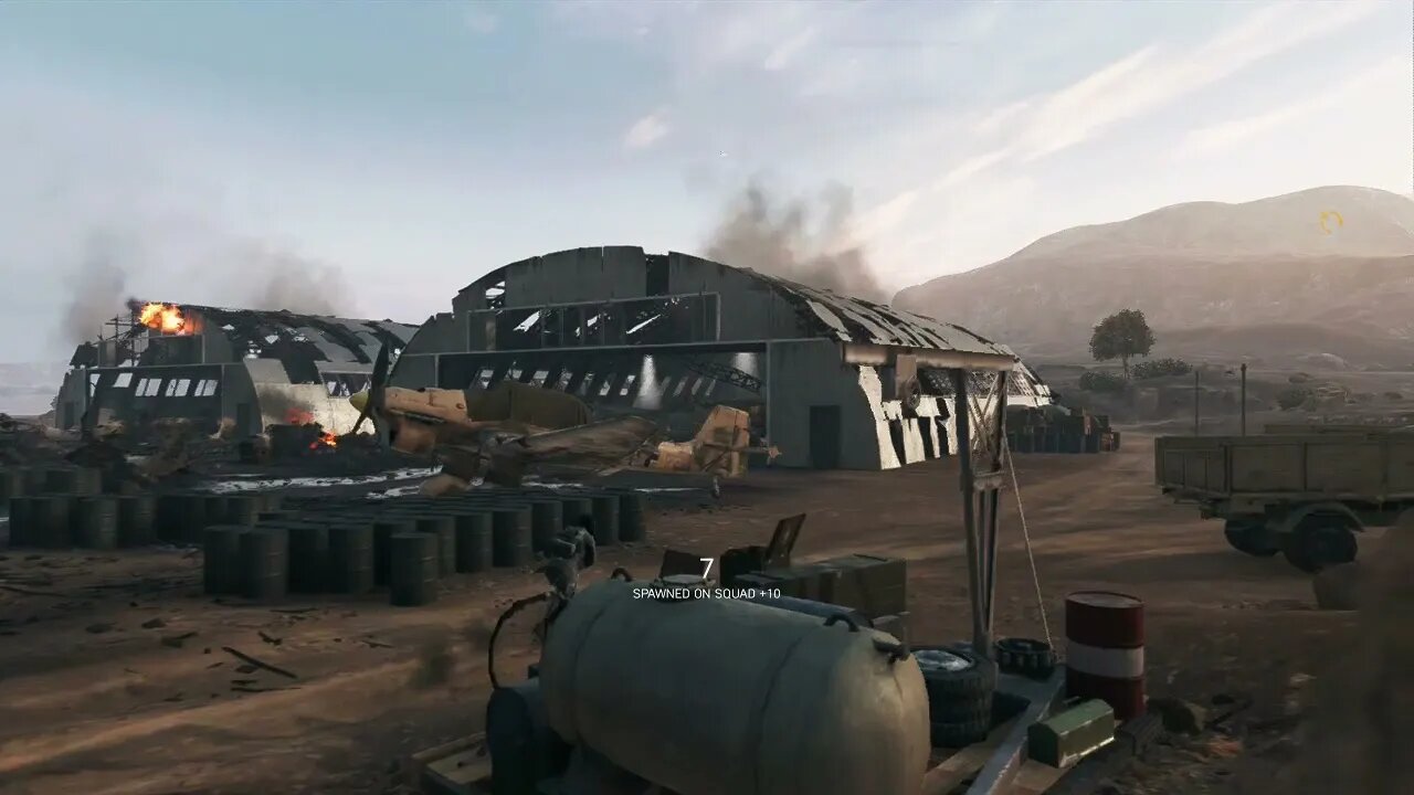 Battlefield V aerodome conquest close finish