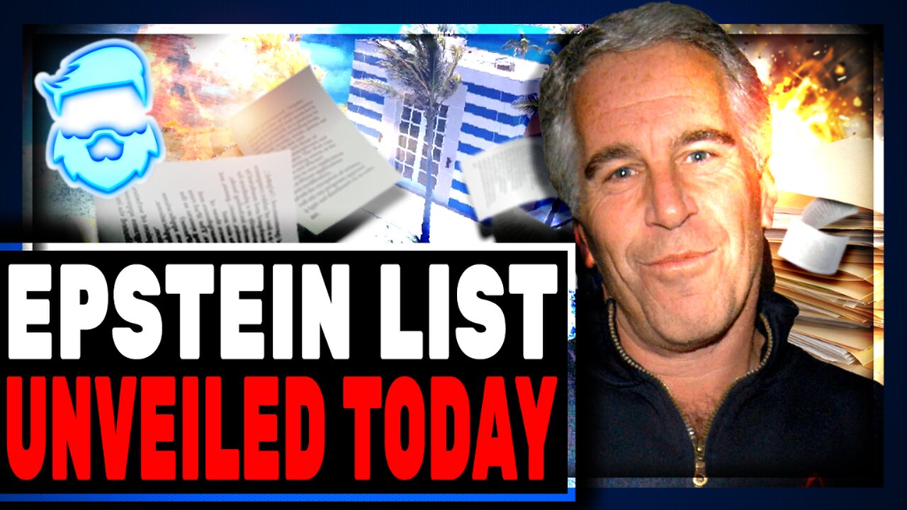 The Epstein List RELEASED Today With A SUSPICIOUS Twist & Jimmy Kimmel, Bill Clinton & More Squirm