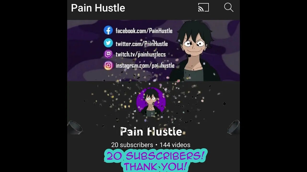 20 Subscribers!!! 🥳🥳🥳