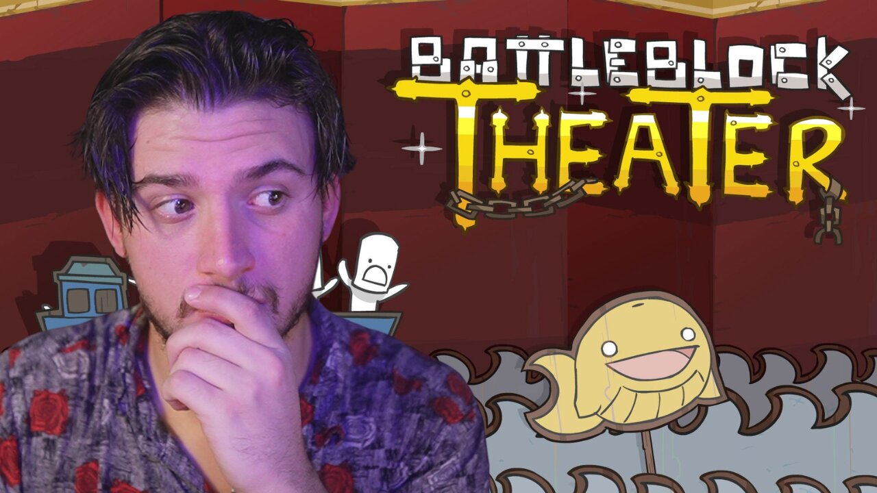 Playing BattleBlock Theater for the 1st time!