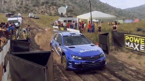 DiRT Rally 2 - Replay - Subaru Impreza 2008 at Valle de los puentes a la inversa