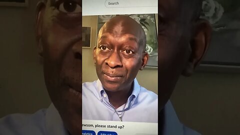 GOV NEWSOM AIN’T PRESIDENTIAL