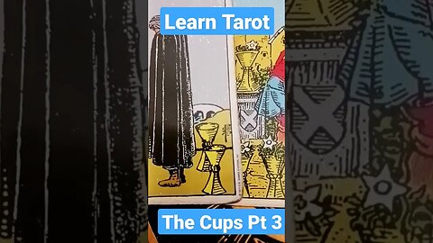 Learn Tarot: The Cups pt 3 #tarot