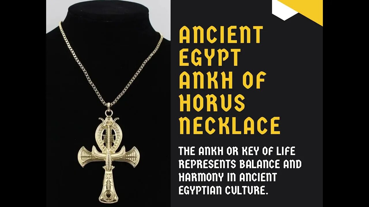 ANCIENT EGYPT ANKH OF HORUS NECKLACE