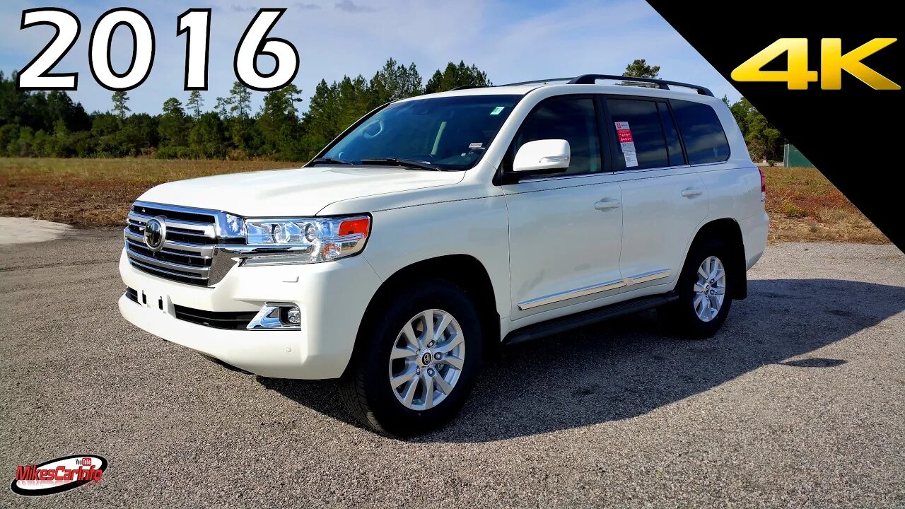 2016 2017 Toyota Land Cruiser - Ultimate In-Depth Look in 4K