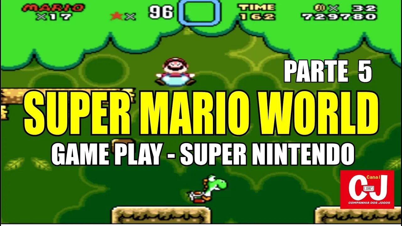 Super Mario World | Game Play - Super Nintendo | Parte 5