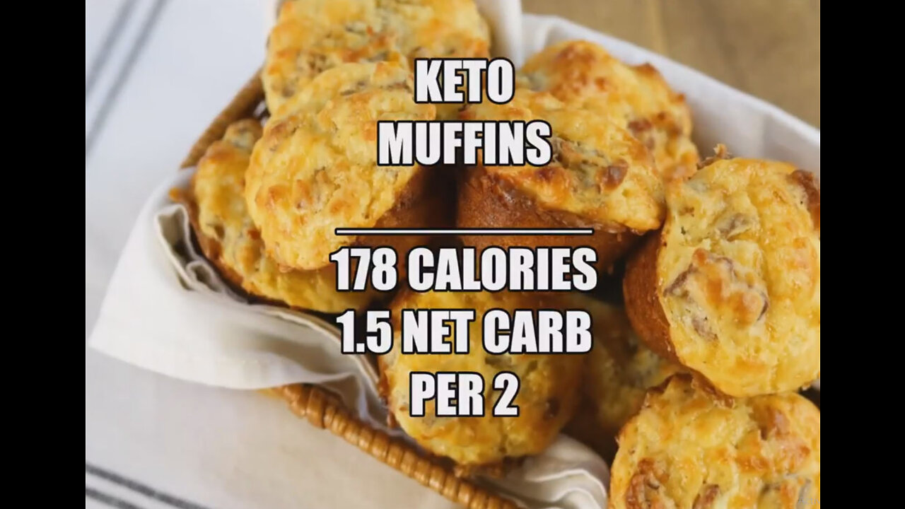 Savory Keto Breakast Muffins