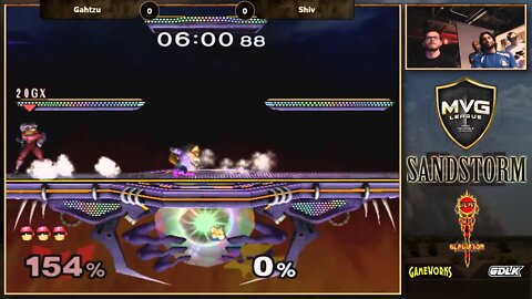 MVG Sandstorm: Singles RR - Gahtzu (C. Falcon) vs. Shiv (Fox)