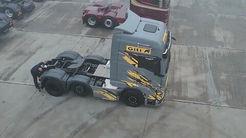 Team Oliver Racing MAN TGX 26.640 Truck At Teddfest 2023 - Welsh Drones Trucking