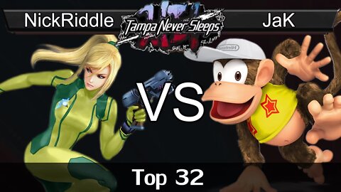 VS|NickRiddle (ZSS) vs. JaK (Diddy) - Top 32 - TNS 6