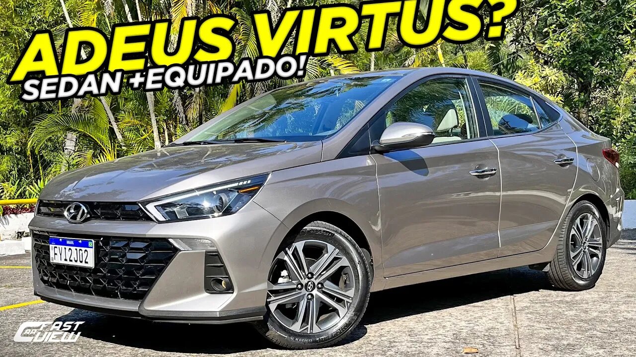 NOVO HYUNDAI HB20S PLATINUM PLUS 2023 +BARATO E EQUIPADO QUE VIRTUS TEM MELHOR BENEFICIO ENTRE SEDÃS