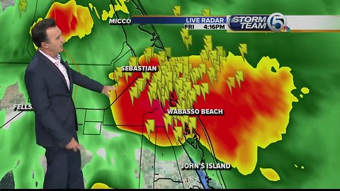 Stormy weather on the Treasure Coast