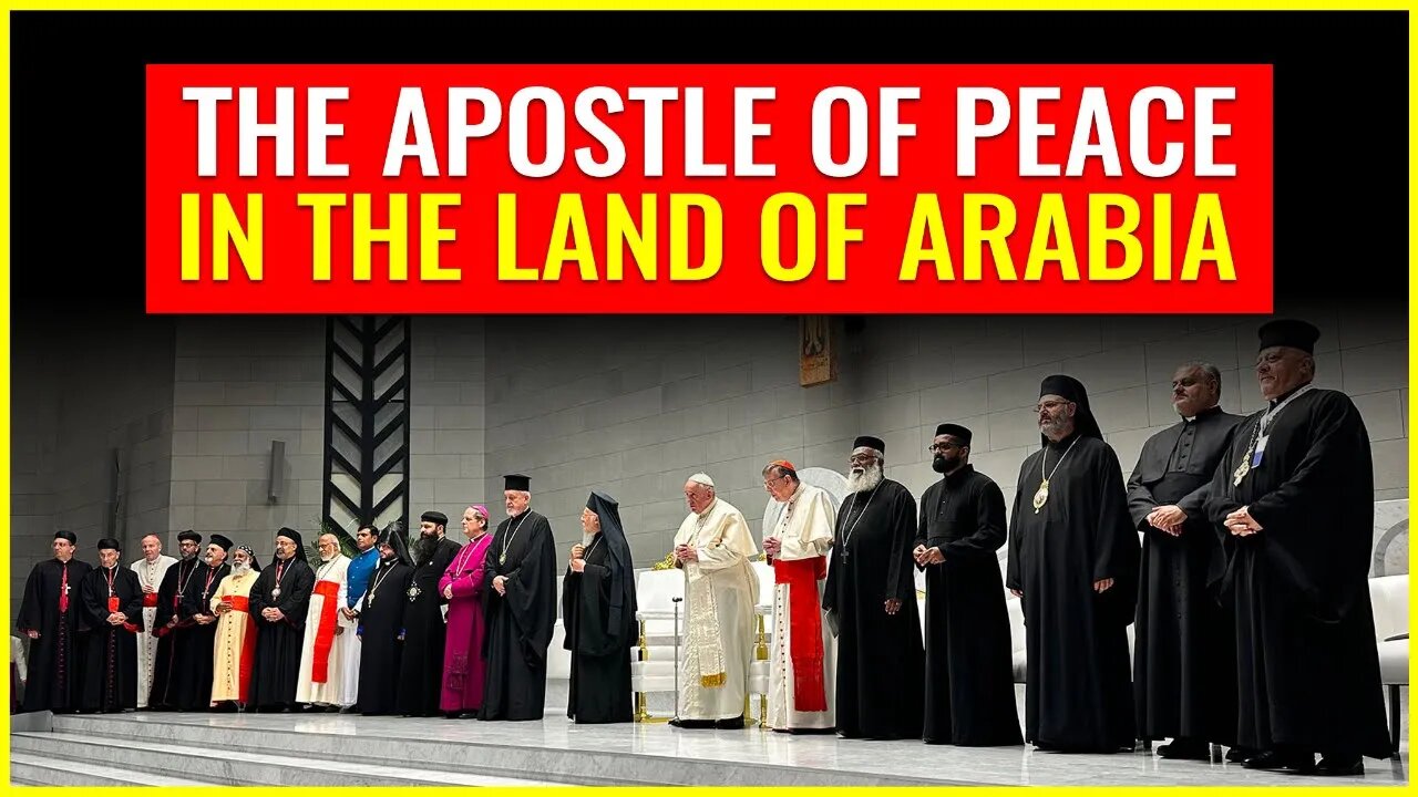 The apostle of peace in the land of Arabia?