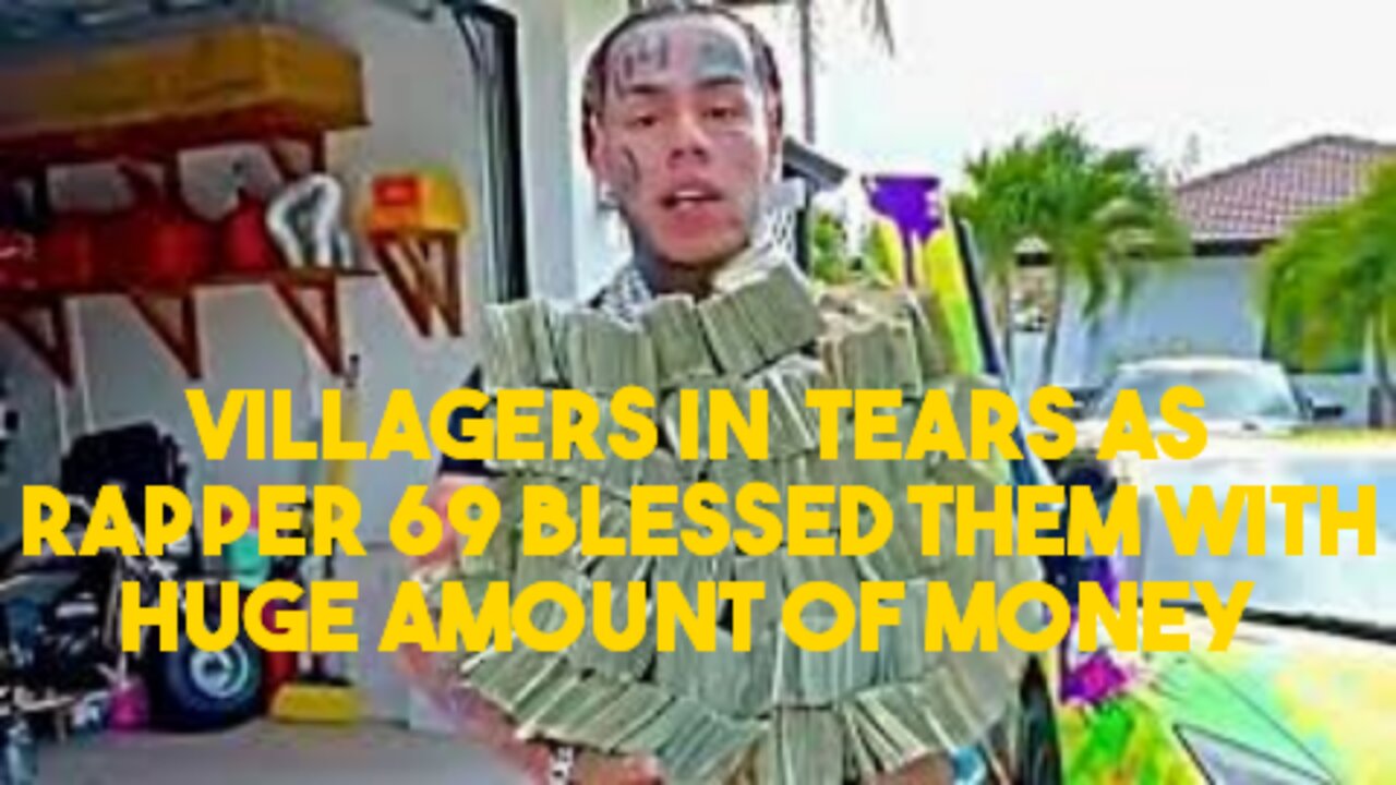 Rapper 69 has done big to this family, watch to see how he changed their lives