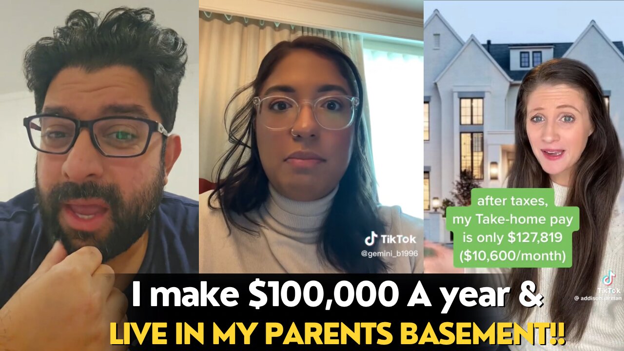 Making 6 Figures Salary And Still Living Paycheck To Paycheck |TikTok Rants On Financial Illiteracy