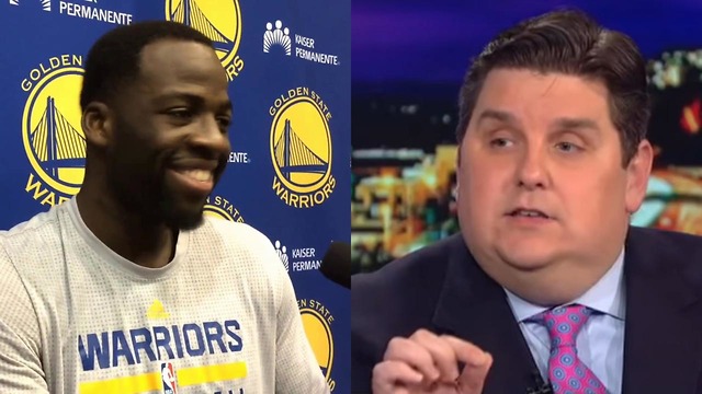 Draymond Green Calls ESPN Commentator Brian Windhorst "No Neck" Just for Saying His Name