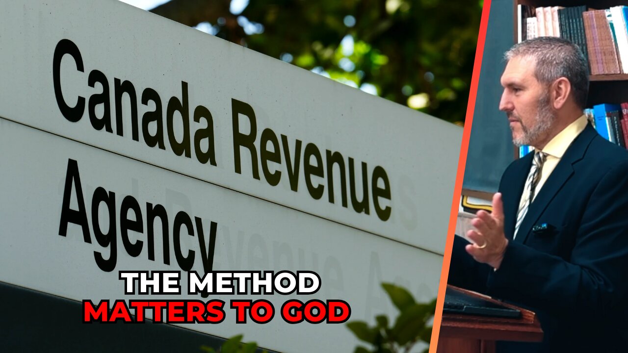 THE METHOD MATTERS TO GOD - PASTOR JASON COOLEY