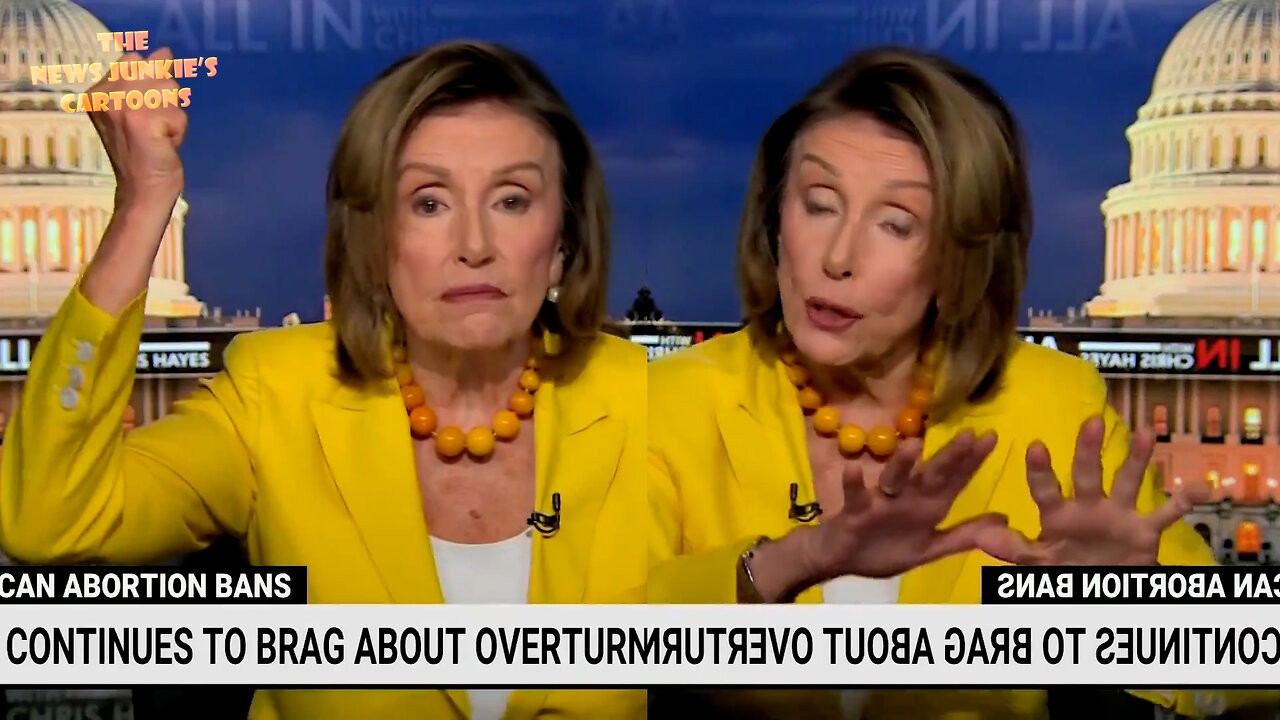 Epically laughable Democrat Pelosi on Trump: "If what's his name were elected president with his fiscal policies, inflation would... just... increase enormously in our country!"