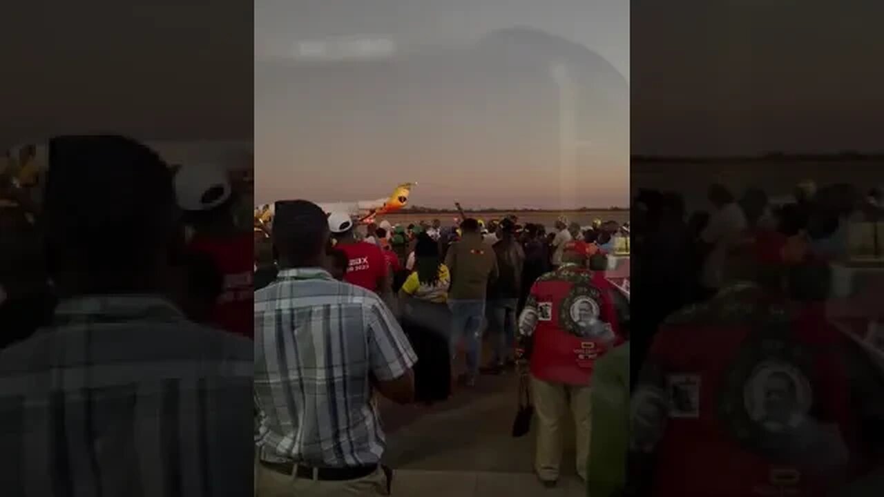 Emmerson Mnangagwa Airport Speech