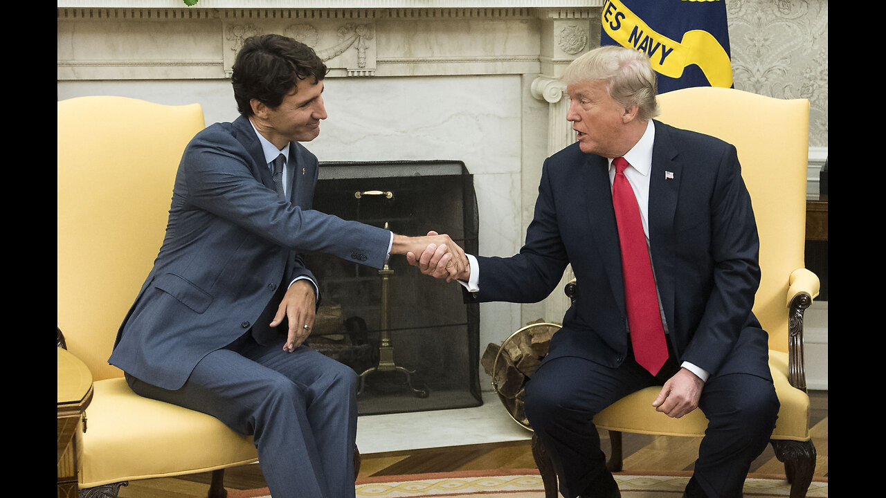 Trump being manipulated by Justin Trudeau