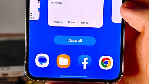 ANY Samsung Galaxy S How To Close All Apps