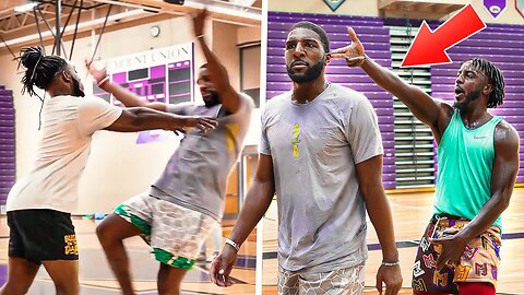 TOXIC StreetBall Team vs REAL Pro Hoopers For $5,000 | INSANITY...