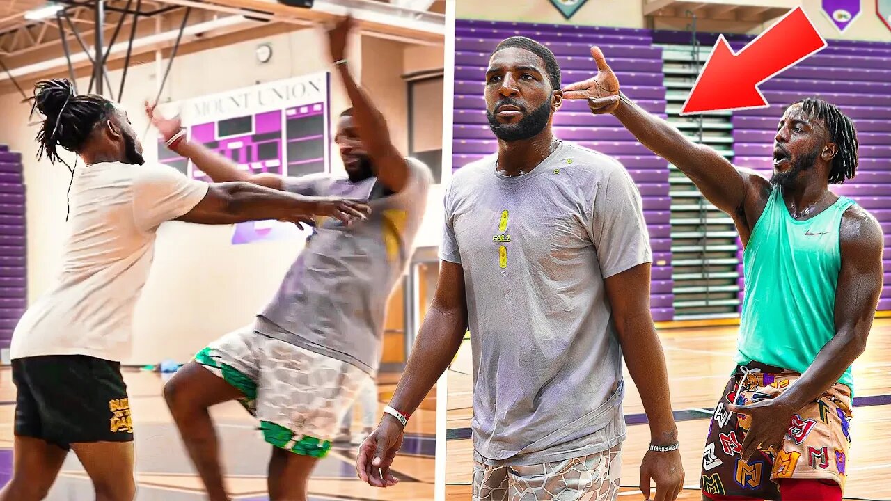 TOXIC StreetBall Team vs REAL Pro Hoopers For $5,000 | INSANITY...