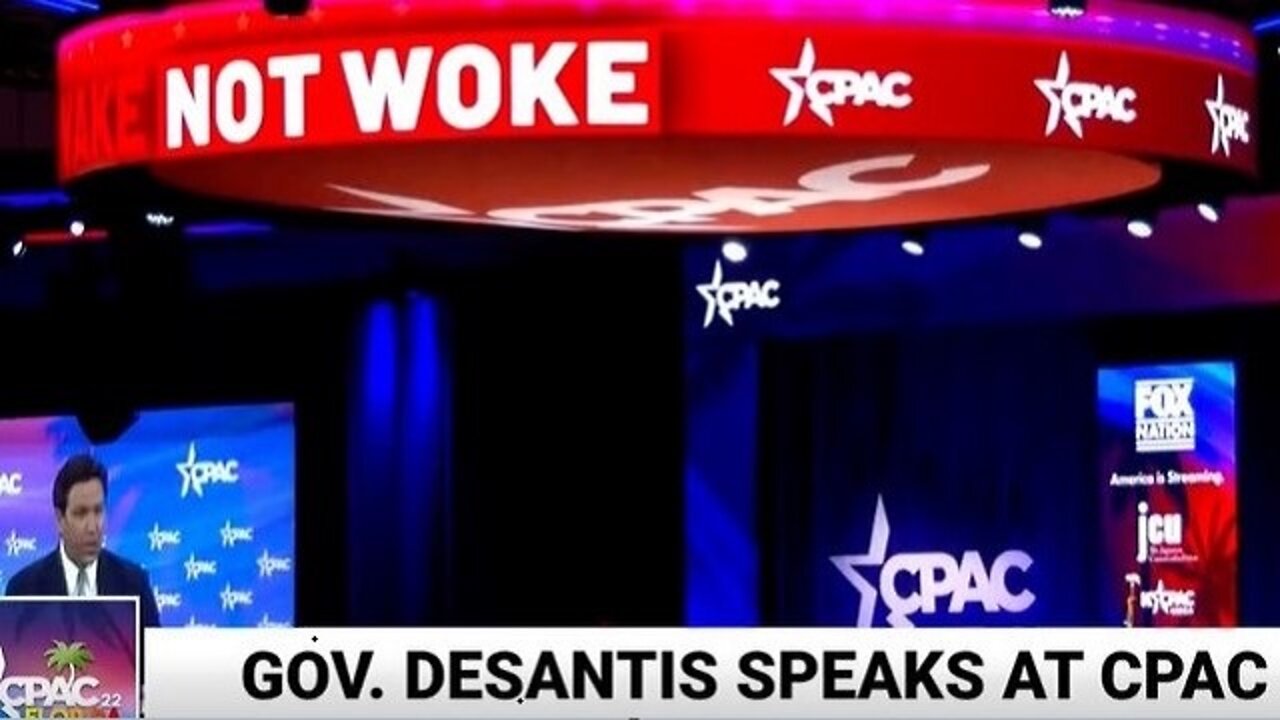 FL Gov. DeSantis: Wokeism is New Religion of the left it is a form of cultural Marxism