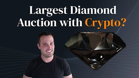 Largest Diamond Auction with Crypto? Other #cryptonews #binance #cardano