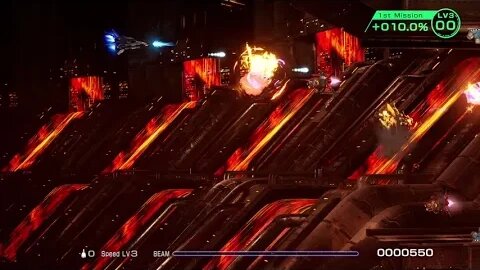 R-Type Final 2 - Homage Stages Course - Mission 1 - Normal Difficulty