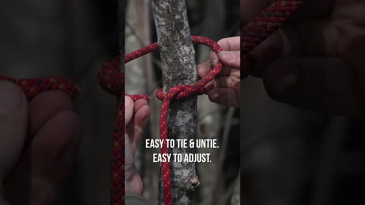 How to Tie a Clove Hitch #shortsvideo