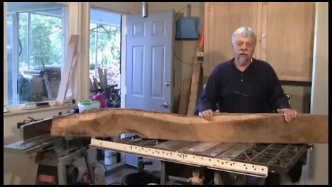 Dressing Rough Lumber - A woodworkweb.com woodworking video