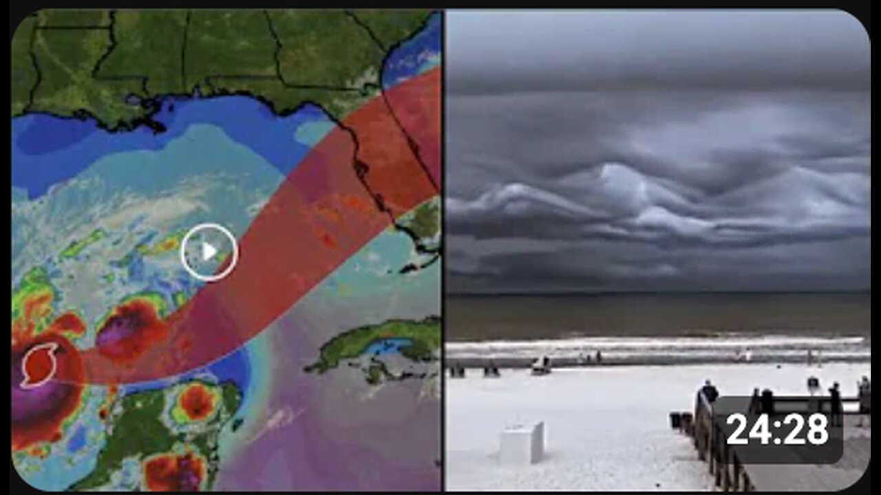 DOES THIS LOOK NORMAL TO YOU? THERE IS NOTHING NATURAL ABOUT THESE STRANGE WEATHER EVENTS!