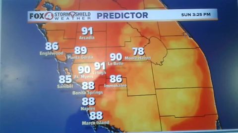 Sunday weather forecast