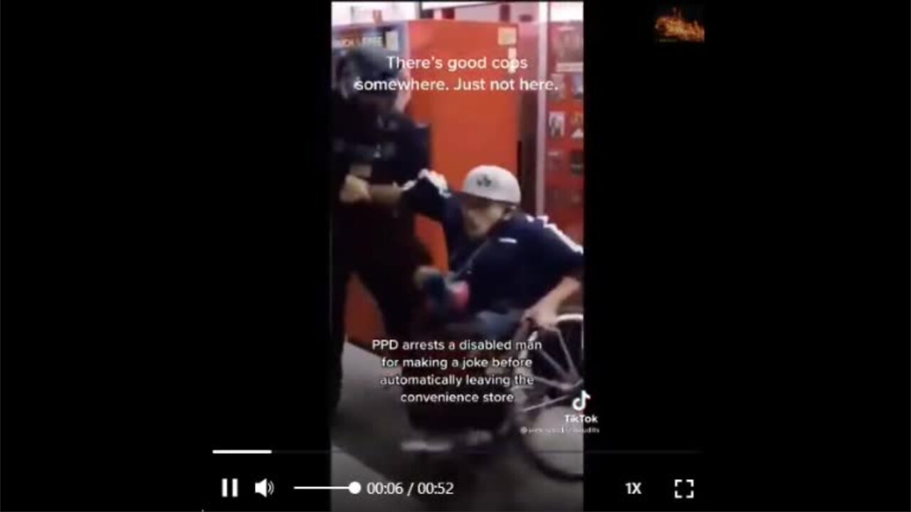 Police Arrest and Abuse HandiCapped