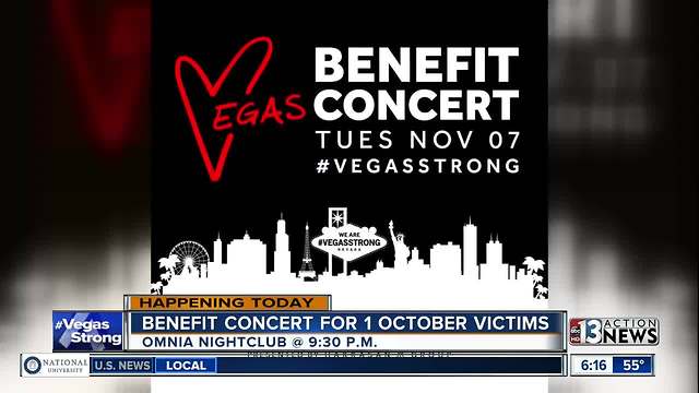 Benefit concert at OMNIA Nightclub