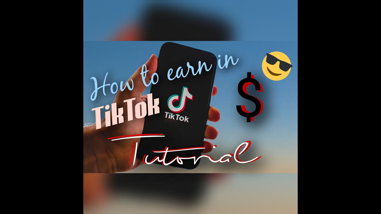 How to earn in tiktok
