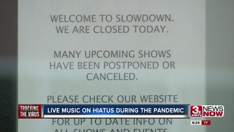 Live music on hiatus during coronavirus pandemic