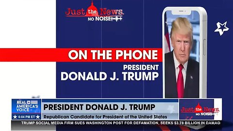 Echoing Trump has audio disaster during ridiculous interview