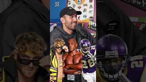 WHAT DO THEY HAVE IN COMMON?? Logan Paul, Mike Tyson, and Adrian Peterson? #shorts