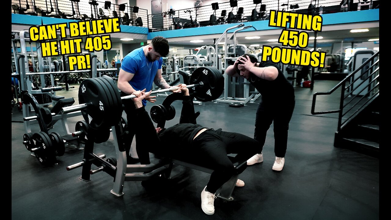 CANT BELIVE HE DID IT!!!🤯😱 | GYM VLOG