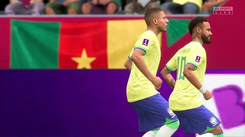 BRASIL X CAMARÕES | COPA DO MUNDO QATAR 2022 | FIFA 23 [4K60]