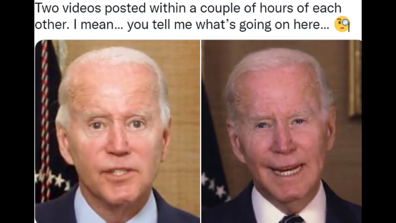 WHICH IS THE REAL JOE BIDEN?*STOPPING THE GREAT RESET & BEGINNING THE GREAT AWAKENING*BEFORE THE WAR