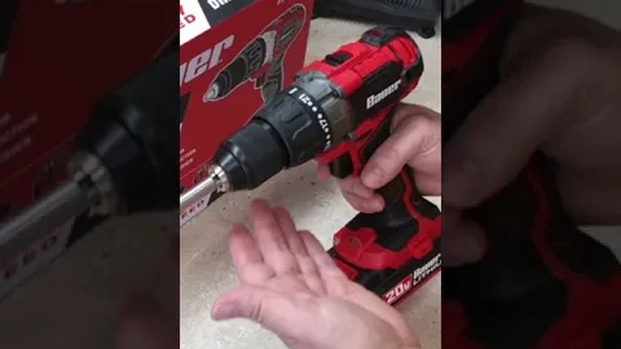 Bauer 20 v Cordless Drill from Harbor Freight Review #shorts