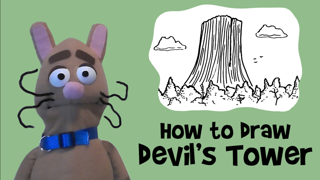 How to Draw Devil's Tower