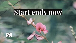 Start ends now | amihai.substack.com | Art of Now