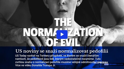 US noviny se snaží normalizovat pedofilii