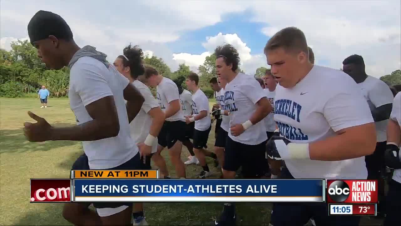 USF studying heat, hydration habits of prep football players during preseason training